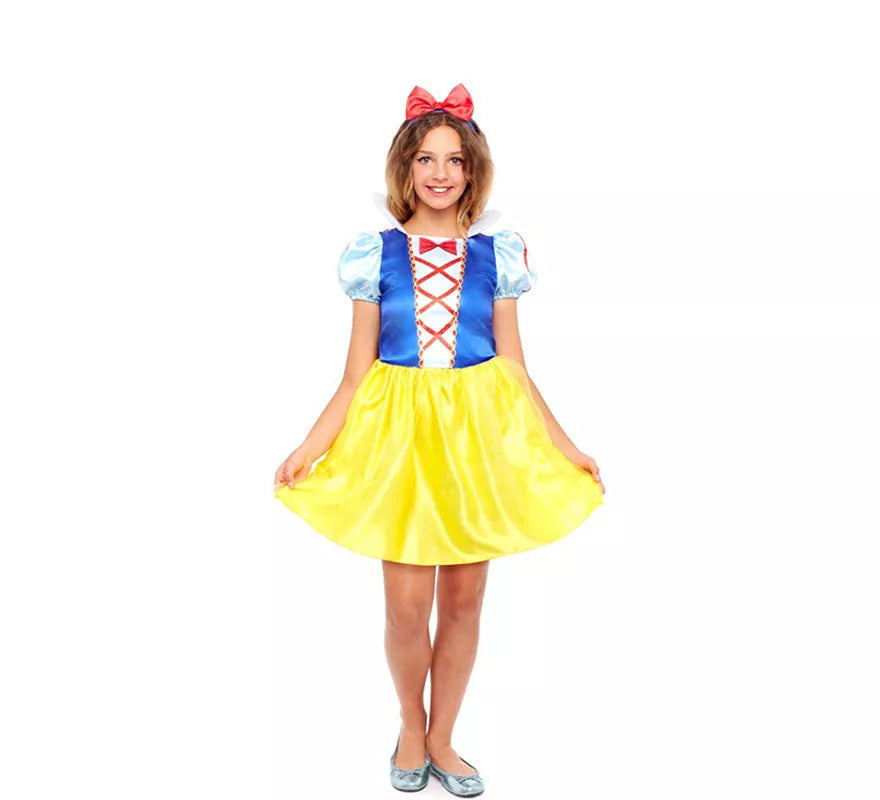Translation missing: de.Disfraz de Princesa Blancanieves para niña