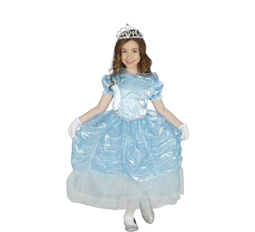 Translation missing: de.Disfraz de Princesa Cisne azul para niña