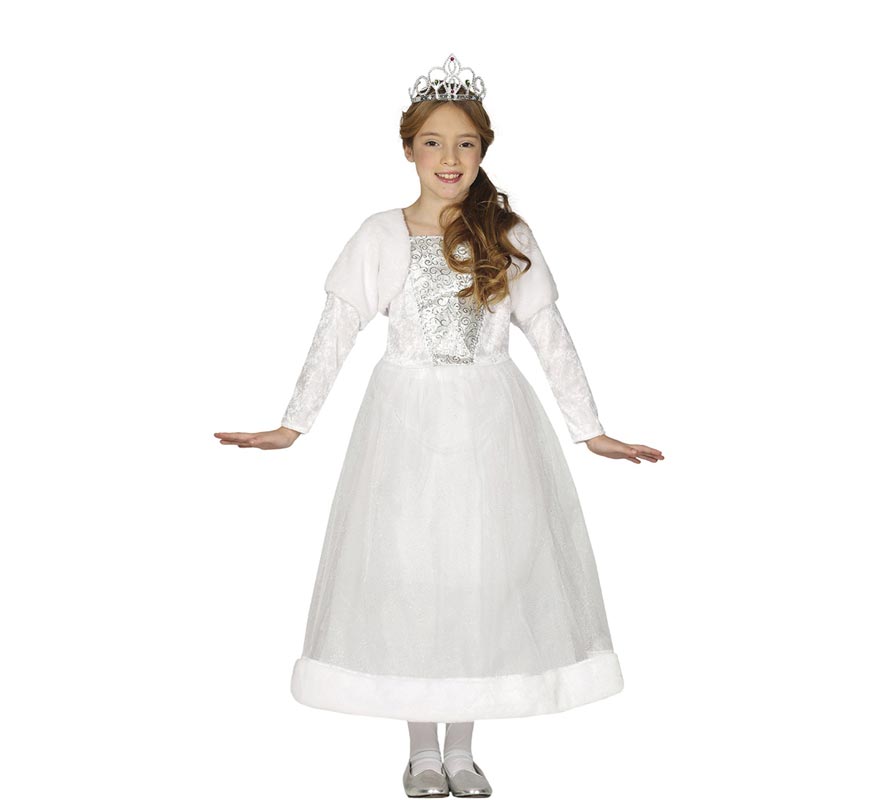 Translation missing: de.Disfraz de Princesa de baile Blanca para niña