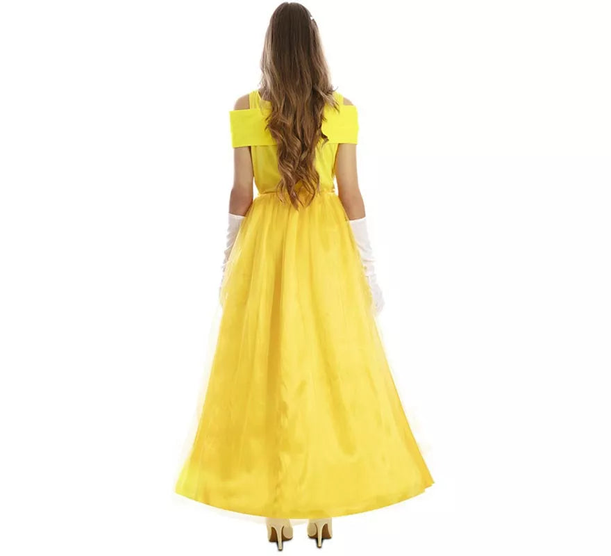 Disfraz de Princesa de Cuento amarilla para mujer