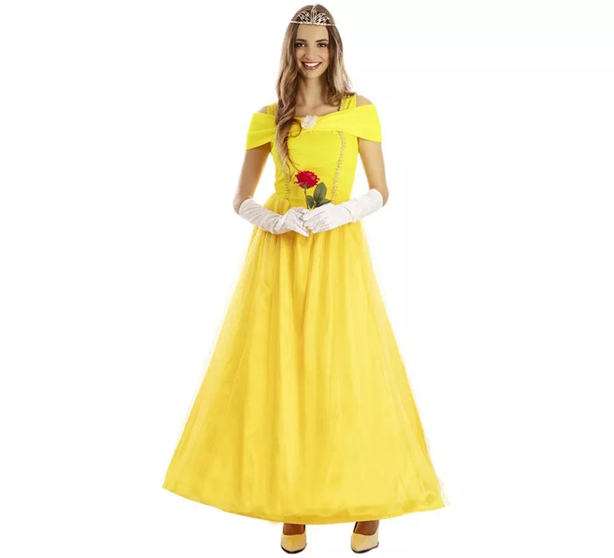 Translation missing: de.Disfraz de Princesa de Cuento amarilla para mujer