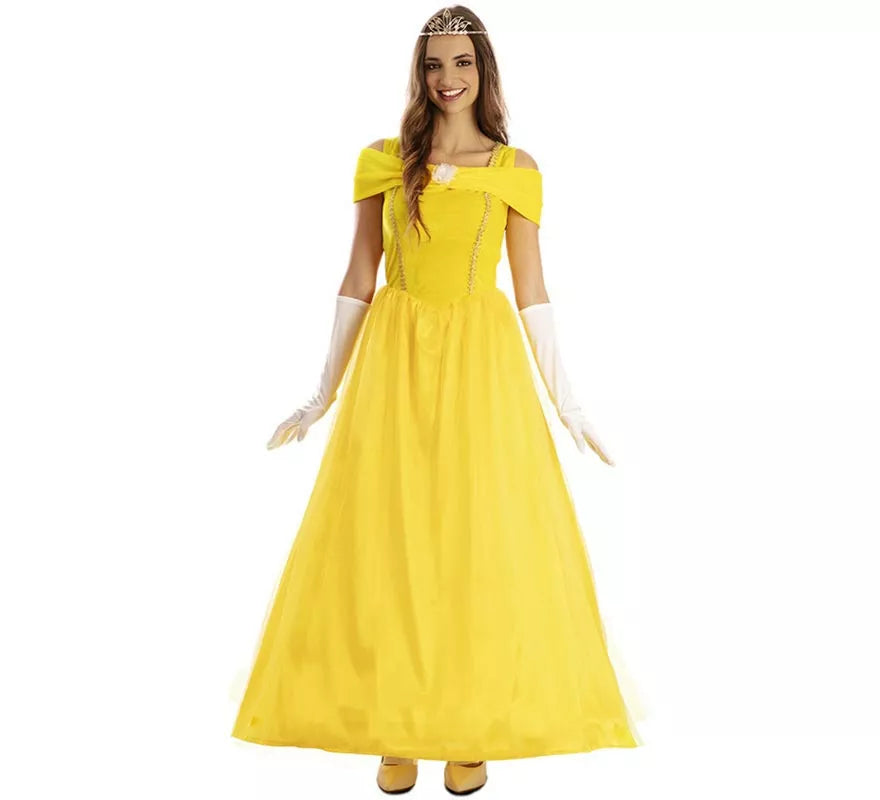 Translation missing: de.Disfraz de Princesa de Cuento amarilla para mujer