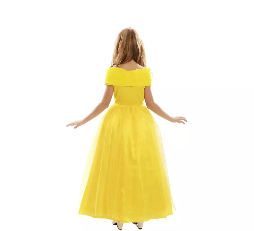 Translation missing: de.Disfraz de Princesa de Cuento amarilla para niña