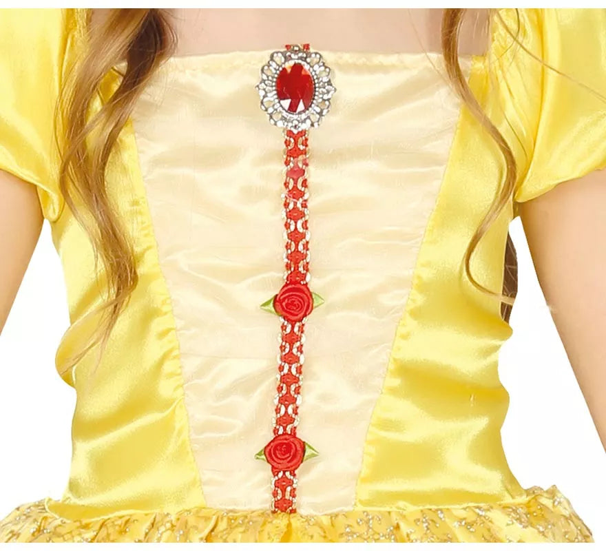 Translation missing: de.Disfraz de Princesa de cuento Amarilla para niña