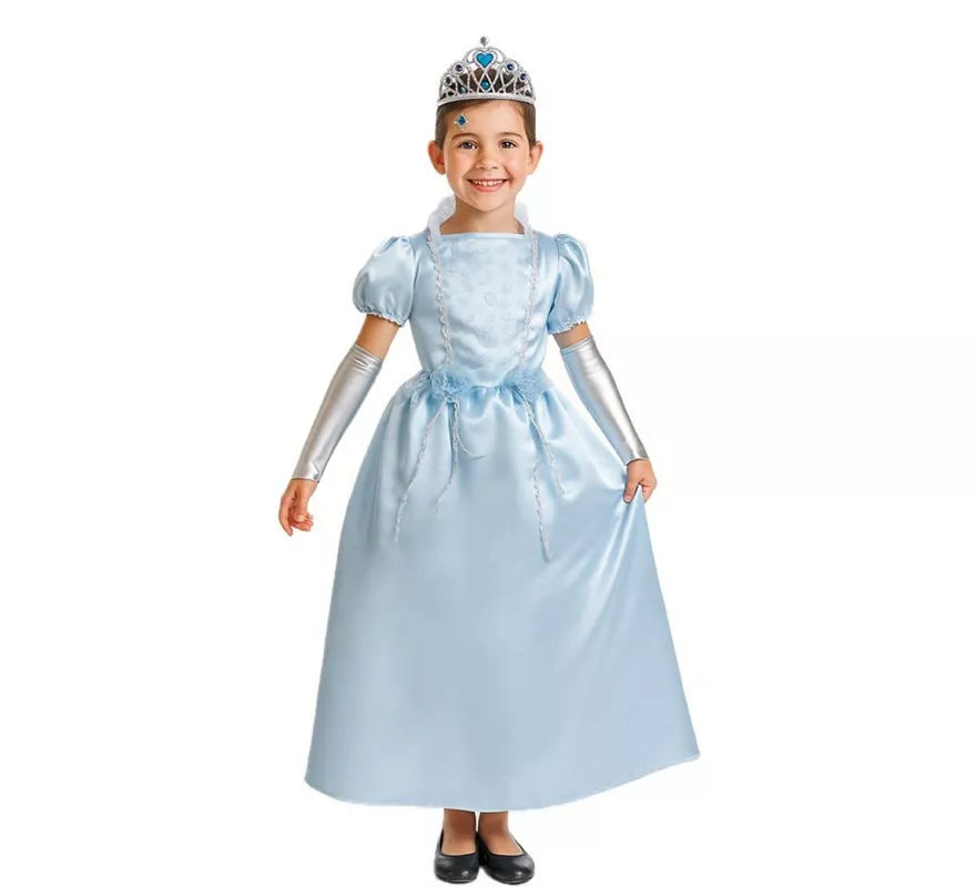 Translation missing: de.Disfraz de Princesa de Cuento Azul para niña