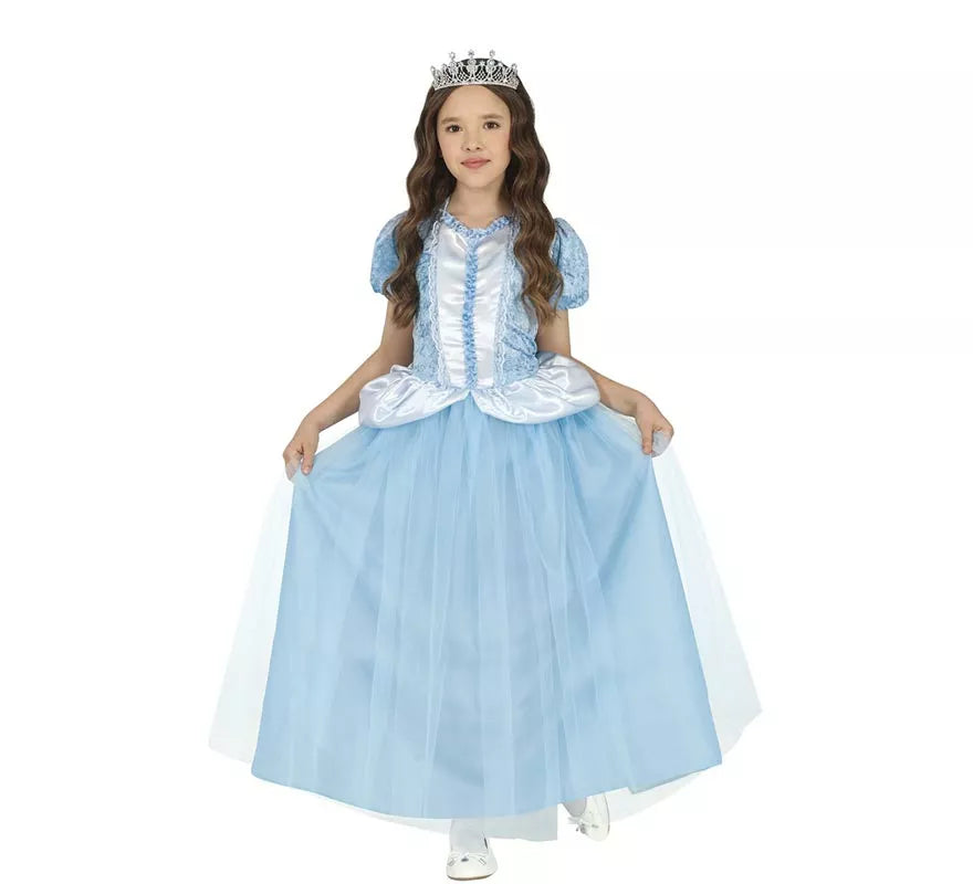 Translation missing: de.Disfraz de Princesa de Cuento azul para niña