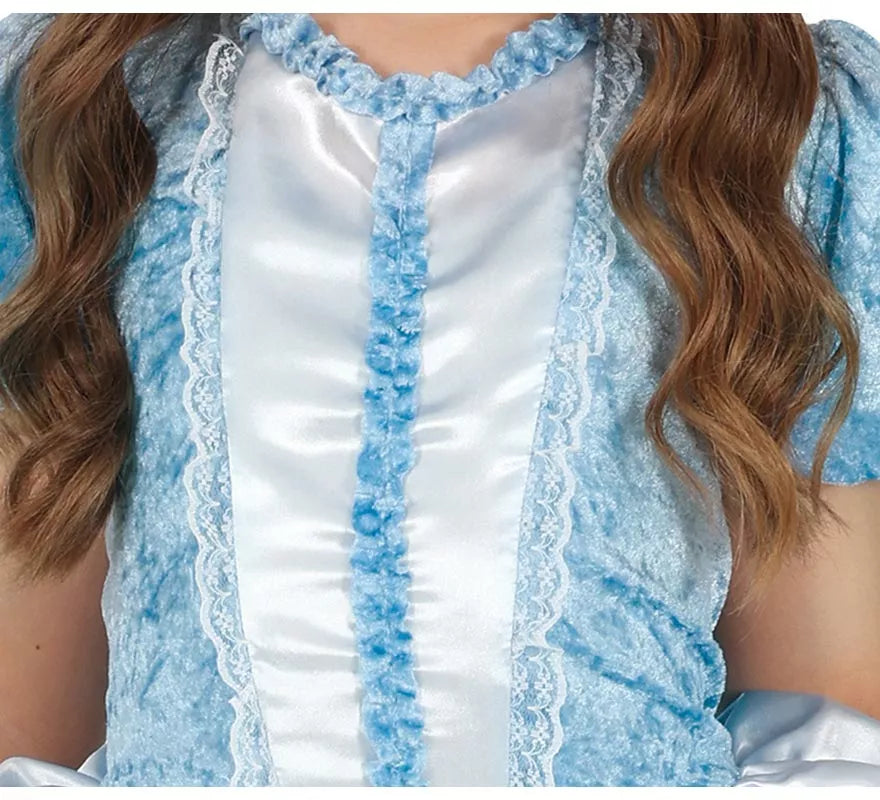Translation missing: de.Disfraz de Princesa de Cuento azul para niña