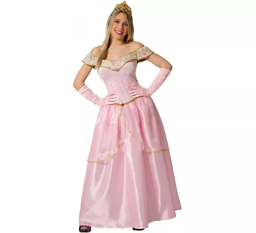 Translation missing: de.Disfraz de Princesa de Cuento Rosa para mujer
