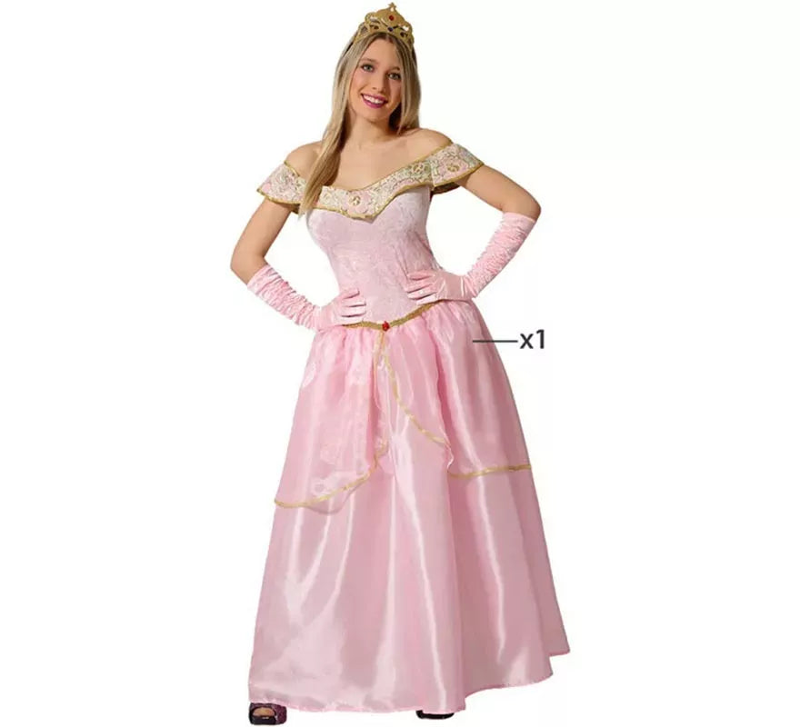 Translation missing: de.Disfraz de Princesa de Cuento Rosa para mujer