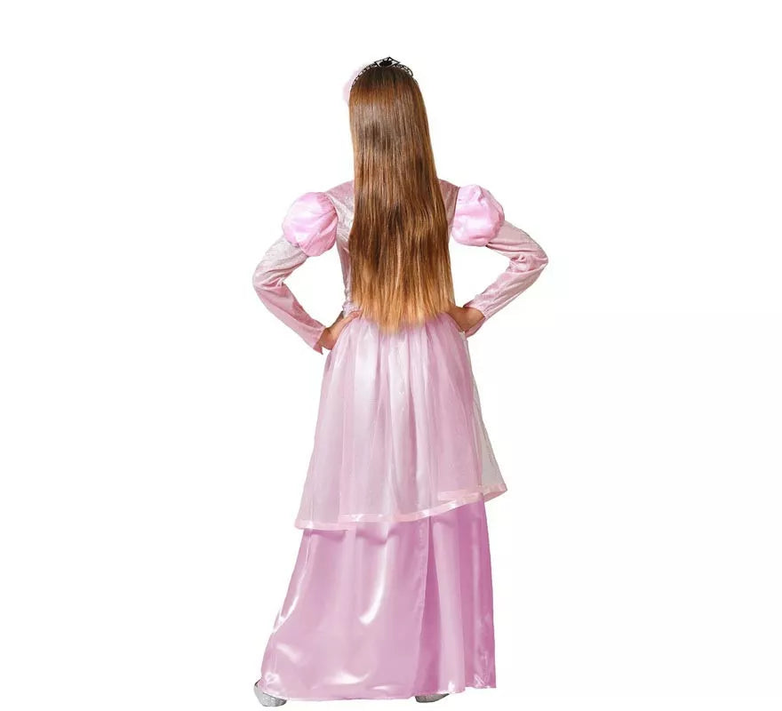 Translation missing: de.Disfraz de Princesa de Cuento Rosa para niña