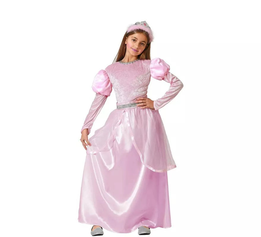 Translation missing: de.Disfraz de Princesa de Cuento Rosa para niña