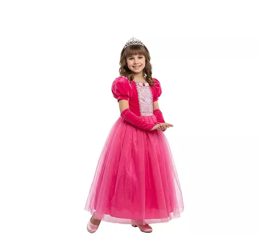 Translation missing: de.Disfraz de Princesa de Cuento rosa para niña