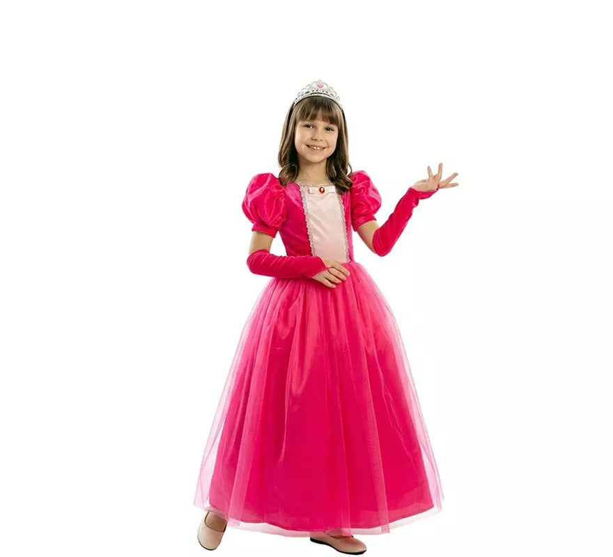 Translation missing: de.Disfraz de Princesa de Cuento rosa para niña