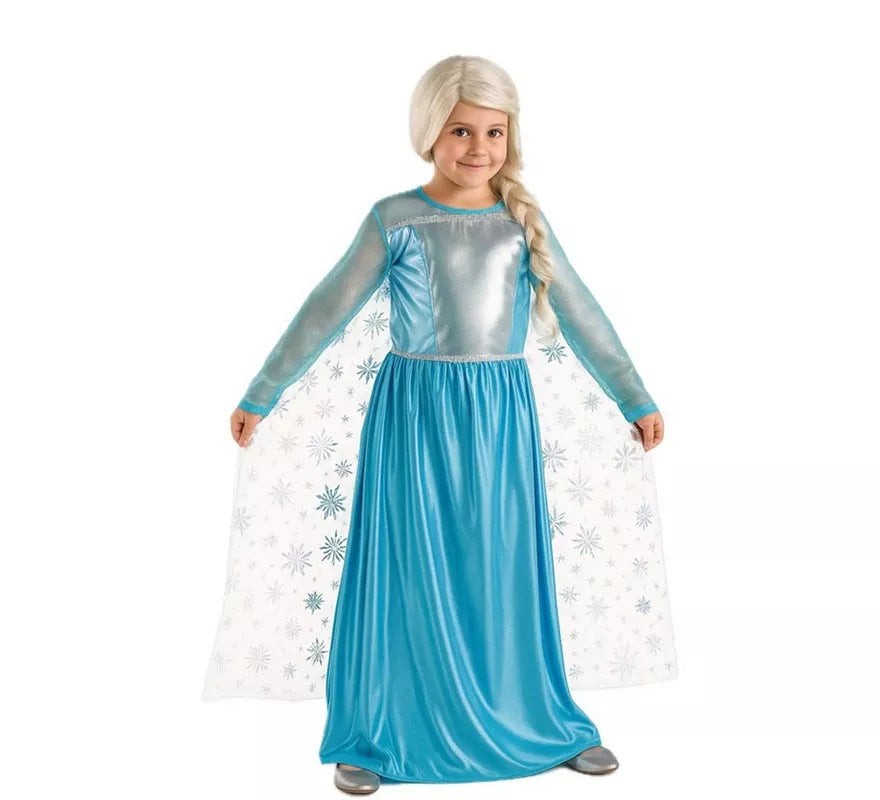 Translation missing: de.Disfraz de Princesa de Hielo para niña