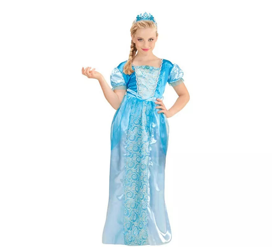 Translation missing: de.Disfraz de Princesa de las Nieves para niña