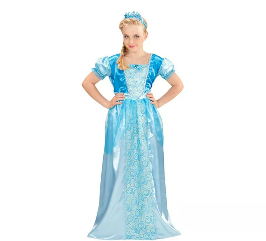 Translation missing: de.Disfraz de Princesa de las Nieves para niña
