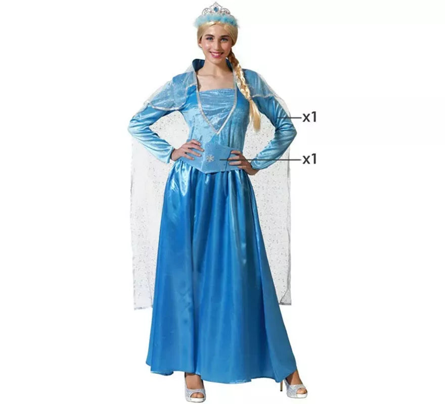 Translation missing: de.Disfraz de Princesa del hielo para mujer