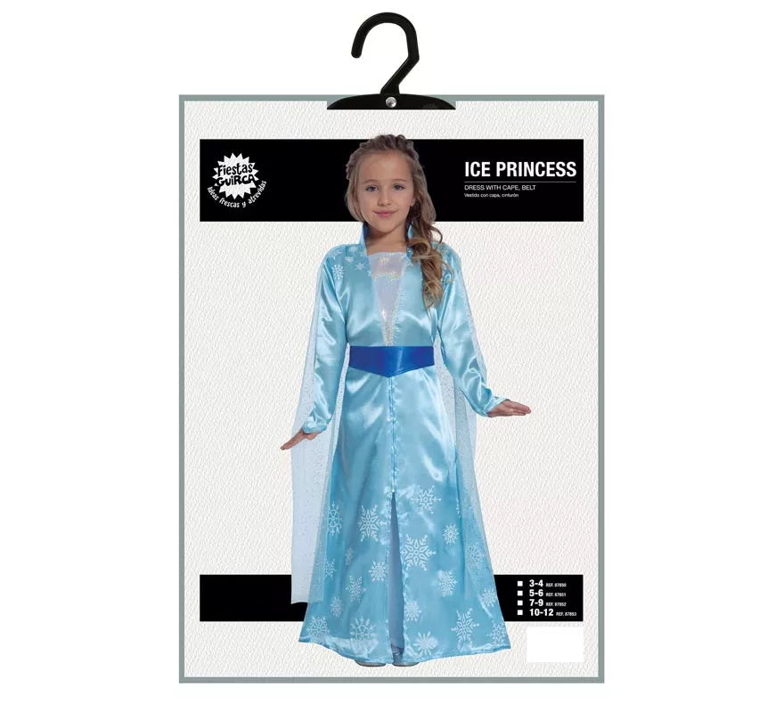 Disfraz de Princesa del Hielo para niña