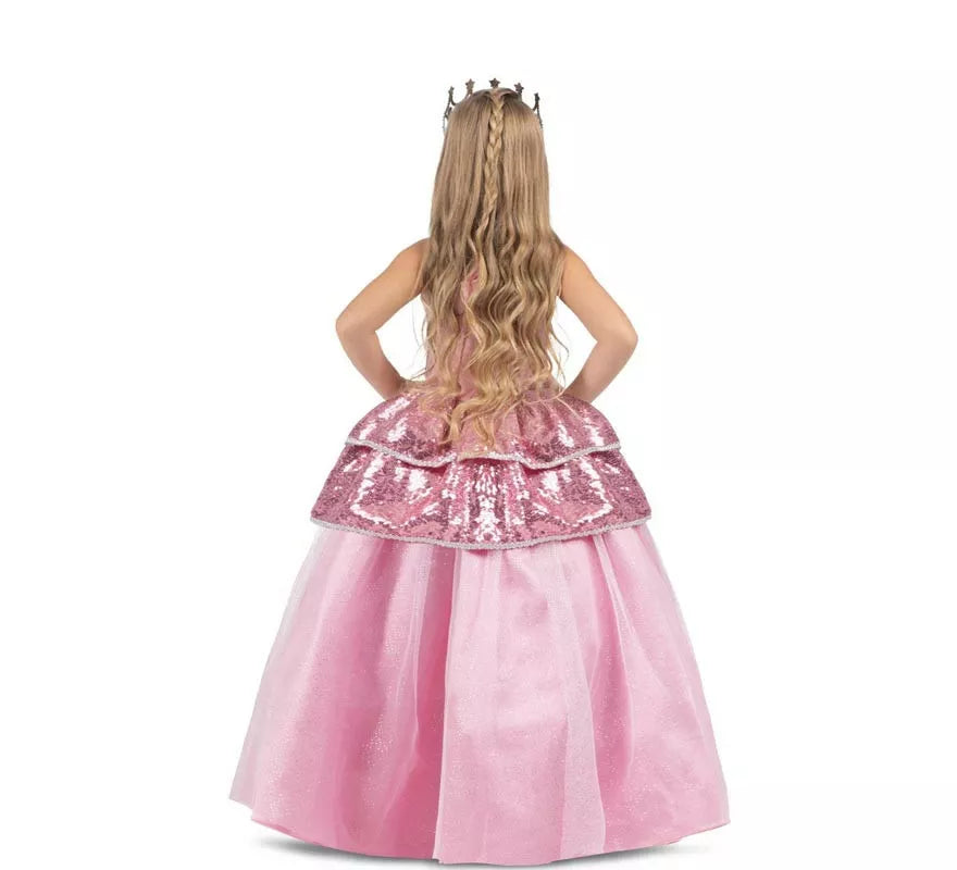 Translation missing: de.Disfraz de Princesa encantadora rosa con enagua para niña