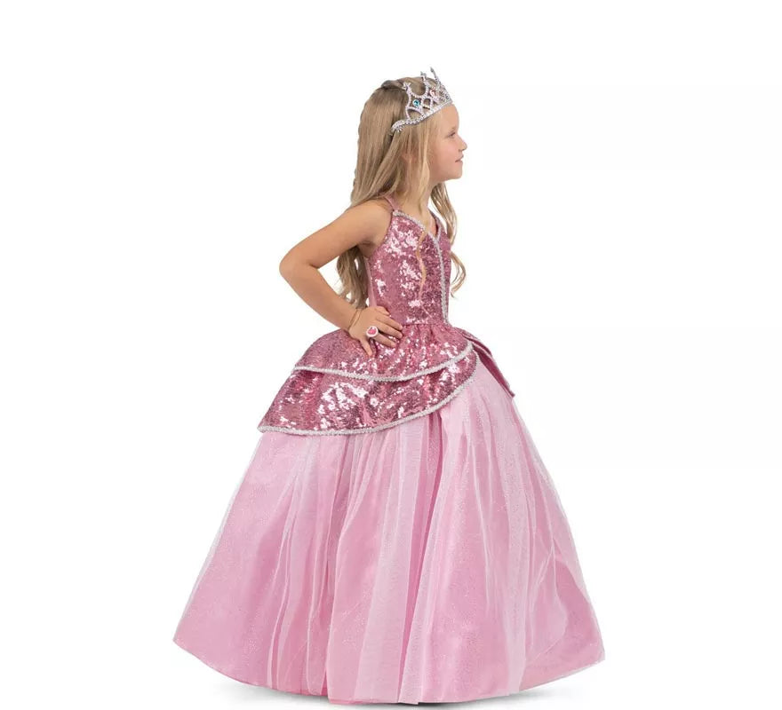 Translation missing: de.Disfraz de Princesa encantadora rosa con enagua para niña