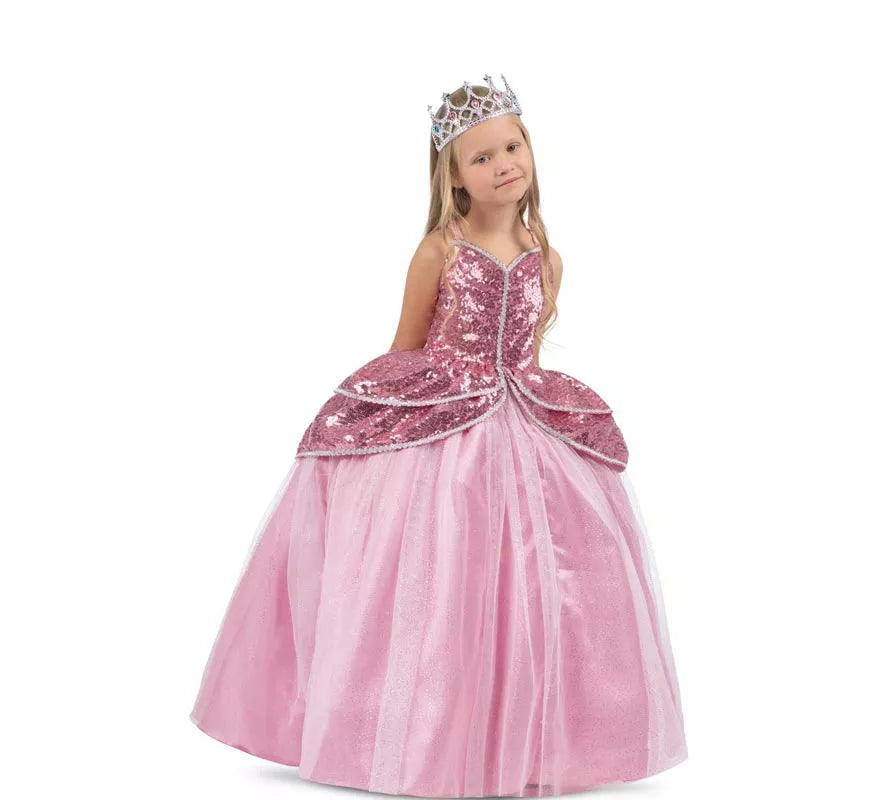Translation missing: de.Disfraz de Princesa encantadora rosa con enagua para niña
