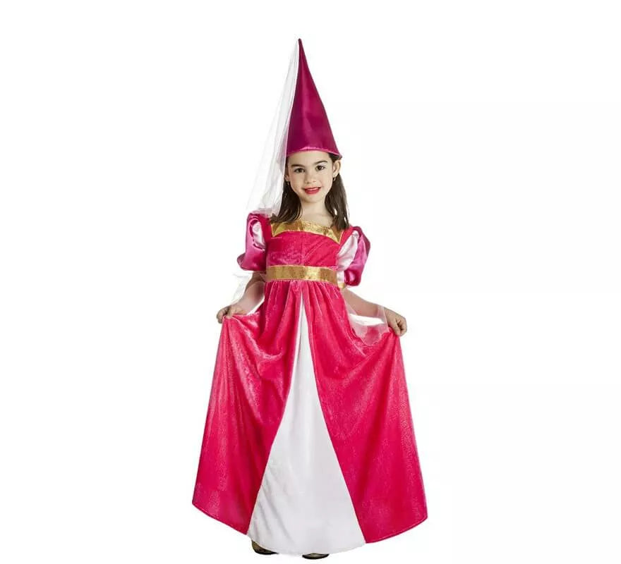 Translation missing: de.Disfraz de Princesa Medieval de cuento para niña
