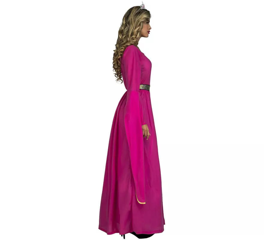 Translation missing: de.Disfraz de Princesa Medieval Rosa para mujer