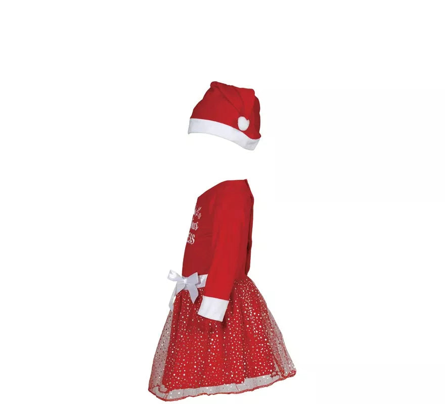 Translation missing: de.Disfraz de Princesa Navidad para bebé