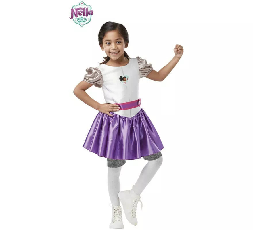 Translation missing: de.Disfraz de Princesa Nella Knight clásico para niña