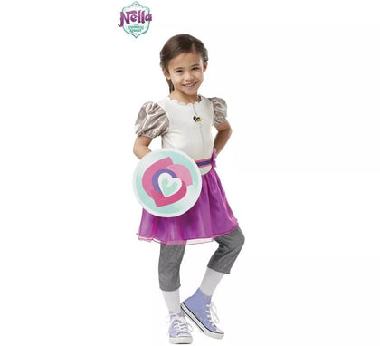 Disfraz de Princesa Nella Knight deluxe para niña