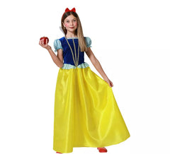 Märchenhaftes Schneeprinzessin-Kostüm für Mädchen
