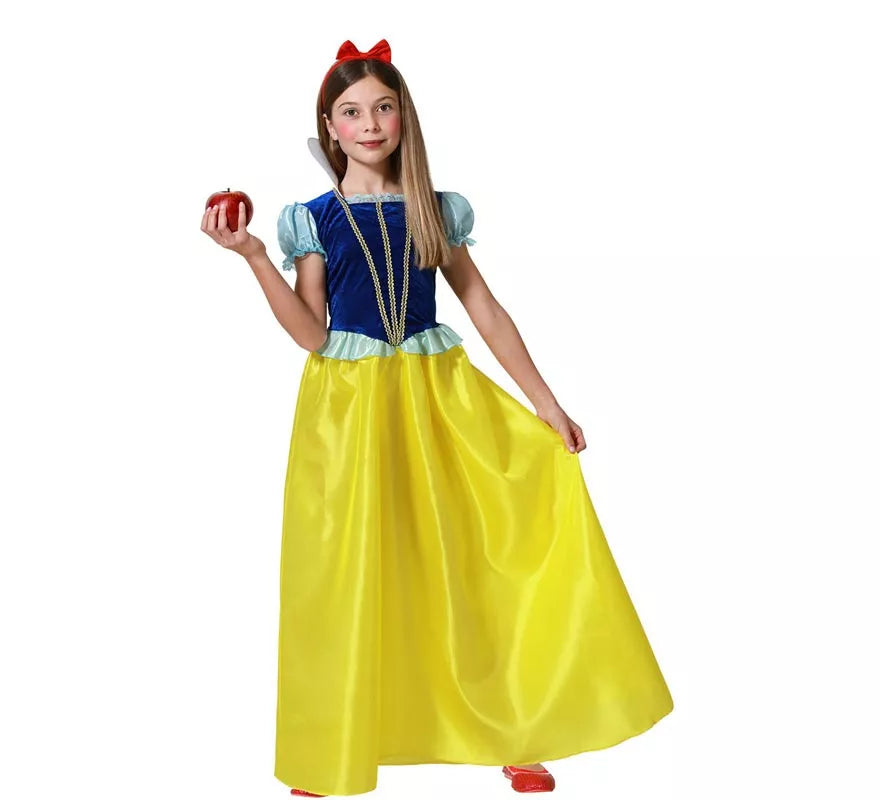 Translation missing: de.Disfraz de Princesa Nieves de Cuento para niña
