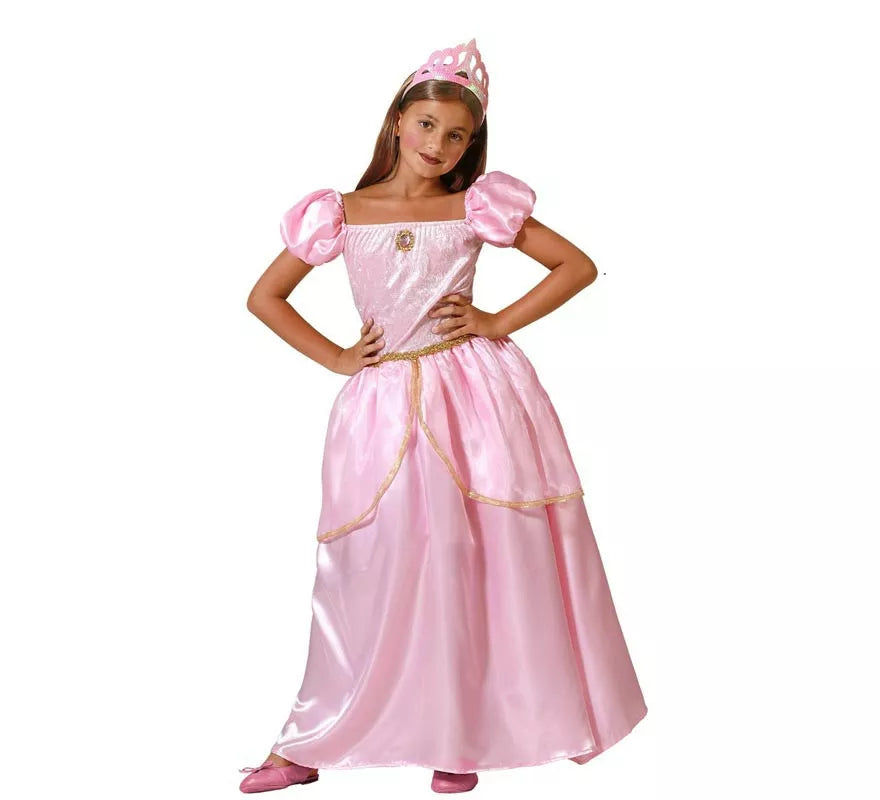 Translation missing: de.Disfraz de Princesa Rosa para niña