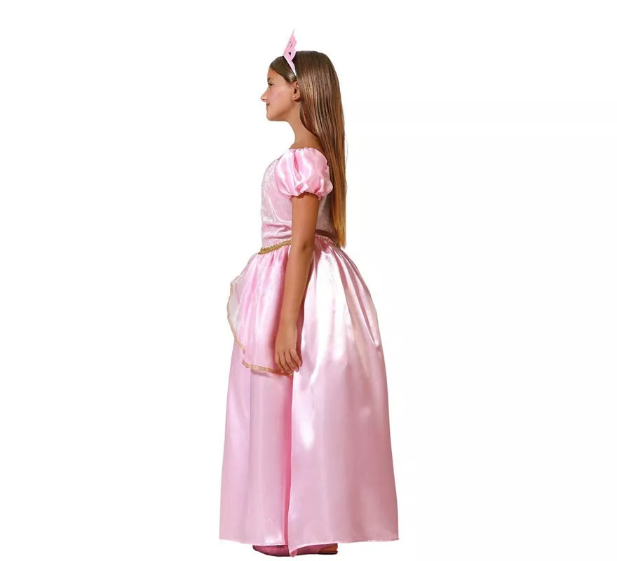 Translation missing: de.Disfraz de Princesa Rosa para niña