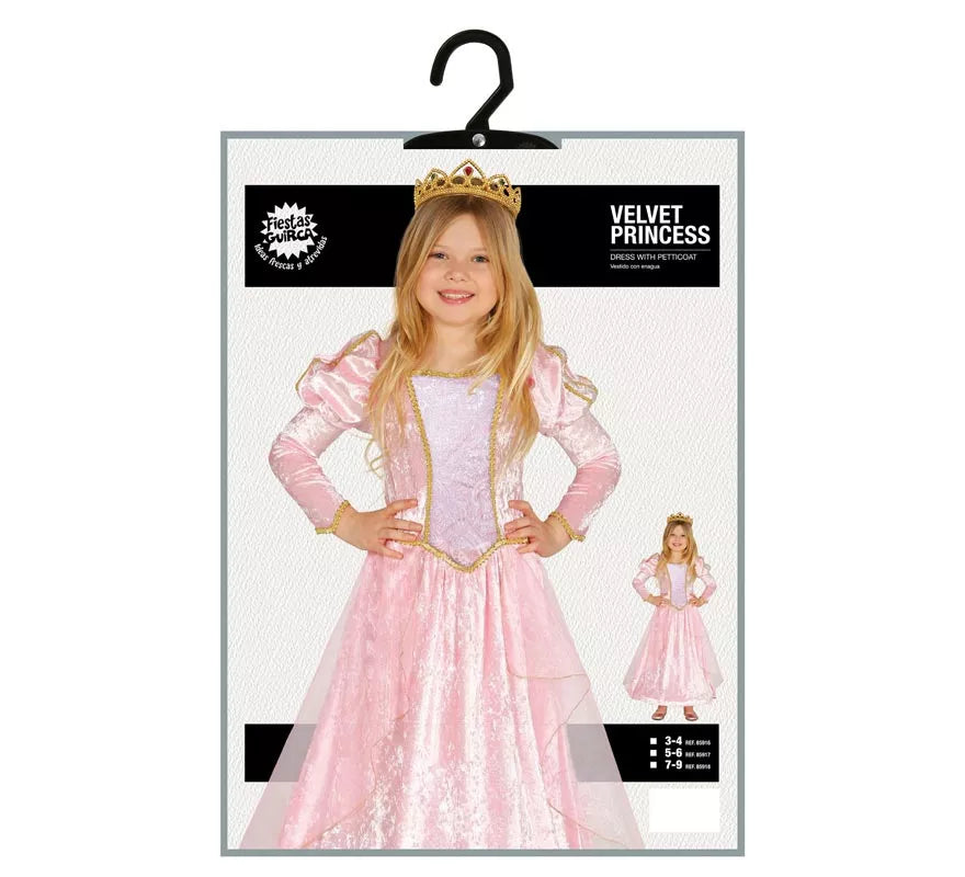 Translation missing: de.Disfraz de Princesa rosa para niña
