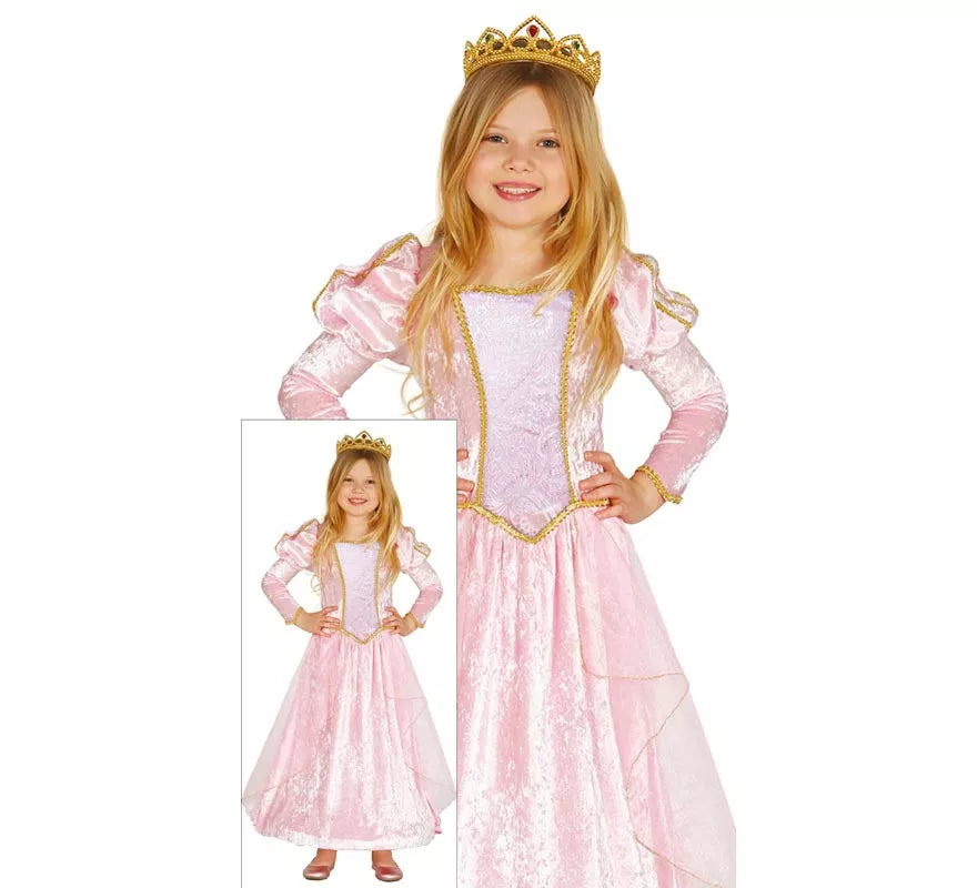 Translation missing: de.Disfraz de Princesa rosa para niña