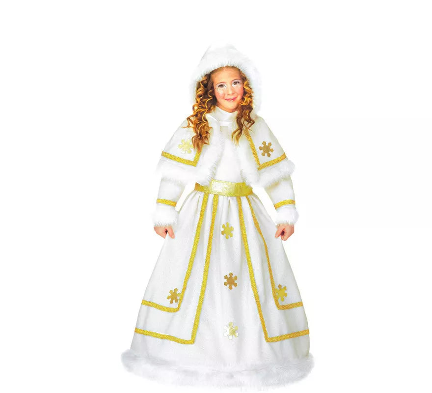 Translation missing: de.Disfraz de Princesa Rusa de las Nieves para niña