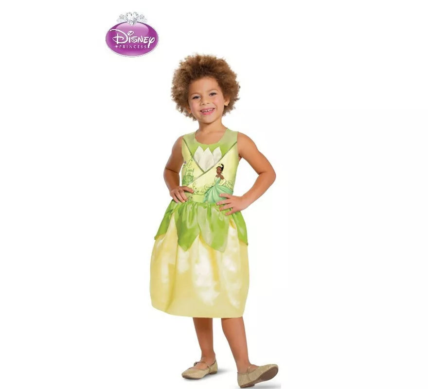 Translation missing: de.Disfraz de Princesa Tiana Básico Plus para niña