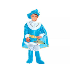 Märchenprinz Kostüm mit Hut für Jungen