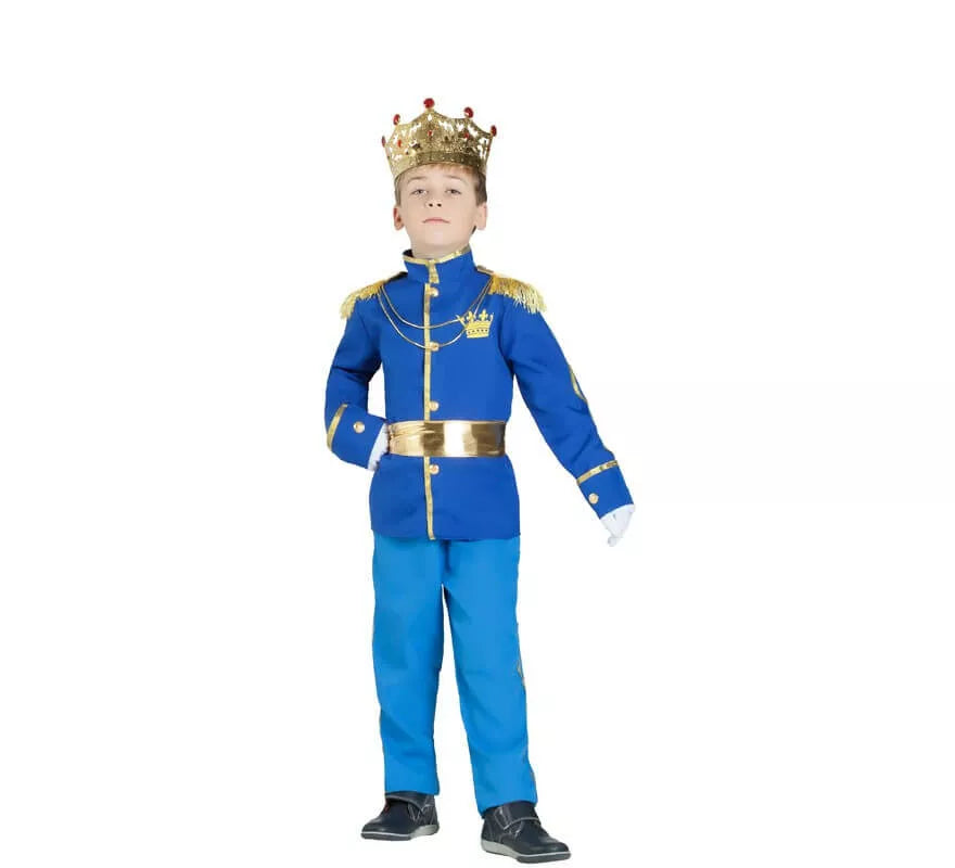 Translation missing: de.Disfraz de Príncipe Azul para niño
