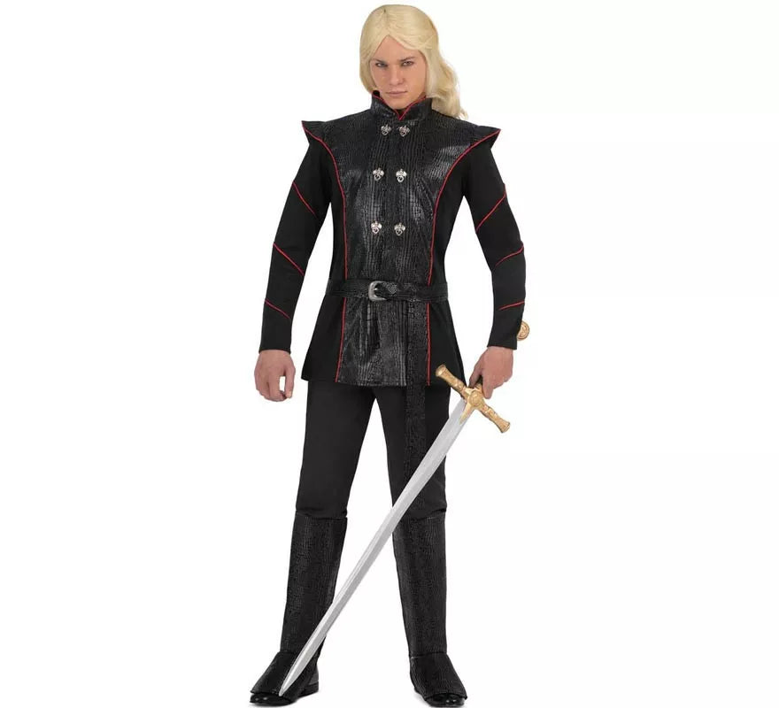 Translation missing: de.Disfraz de Príncipe de Dragones oscuro para hombre
