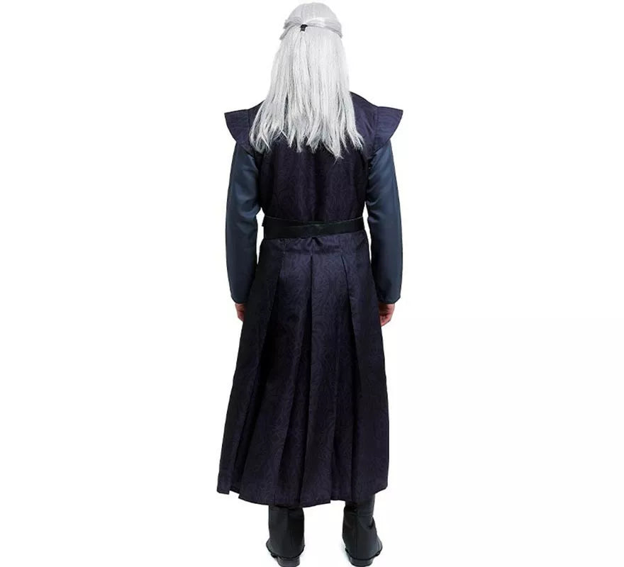 Translation missing: de.Disfraz de Príncipe Dragón oscuro con cinturón para hombre