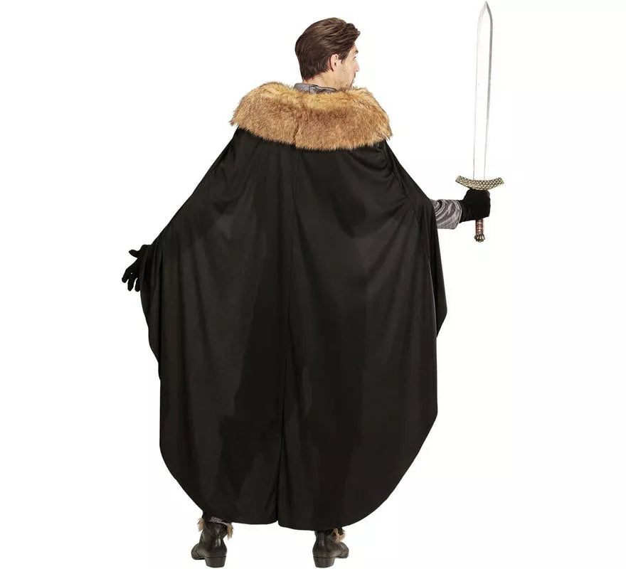 Translation missing: de.Disfraz de Príncipe Medieval Oscuro para hombre