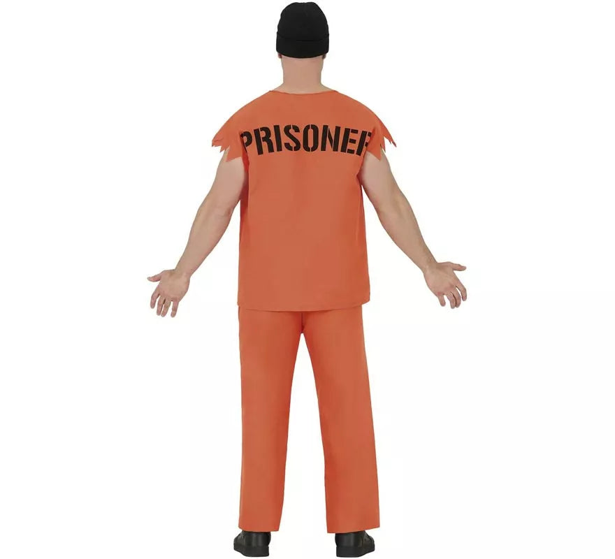 Translation missing: de.Disfraz de Prisionero con Gorro para hombre