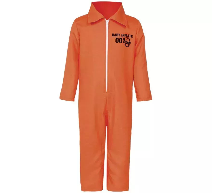 Translation missing: de.Disfraz de Prisionero naranja para bebé