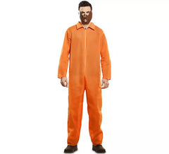 Orange Gefangenenkostüm für Herren