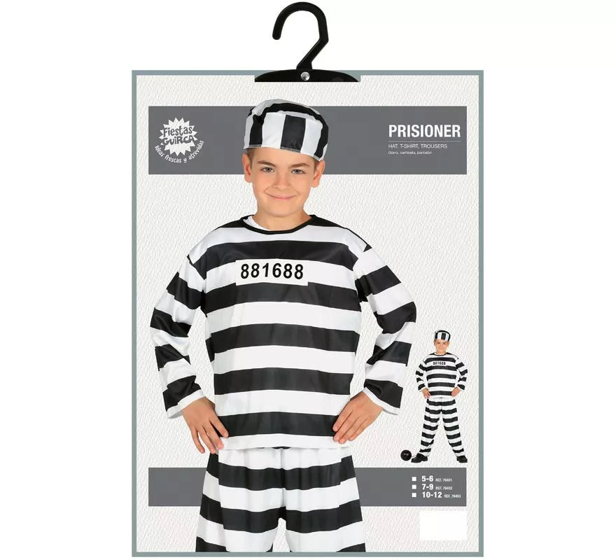 Translation missing: de.Disfraz de Prisionero para niños
