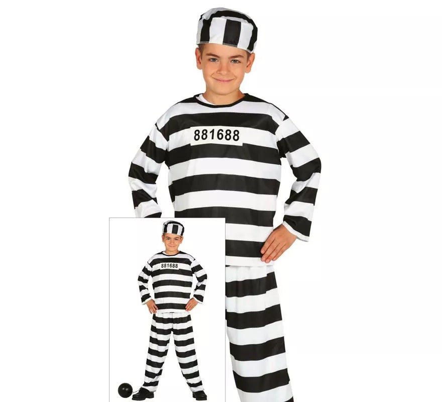 Translation missing: de.Disfraz de Prisionero para niños