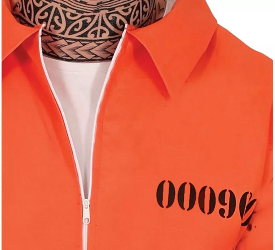 Translation missing: de.Disfraz de Prisionero Tatuado para hombre