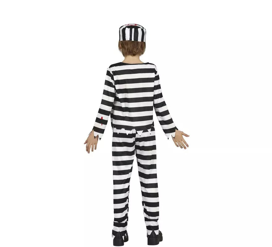 Translation missing: de.Disfraz de Prisionero Zombie para niños